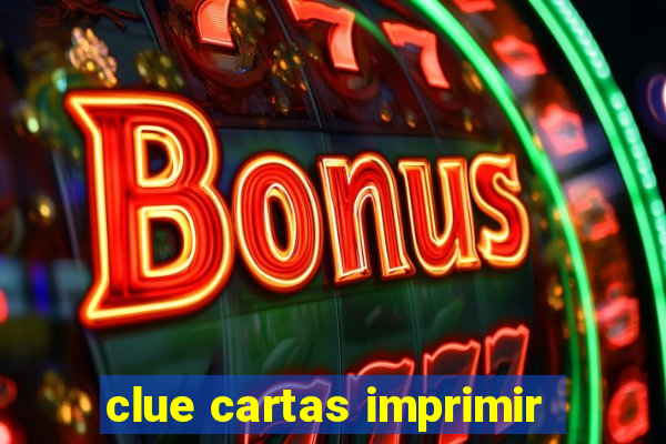 clue cartas imprimir